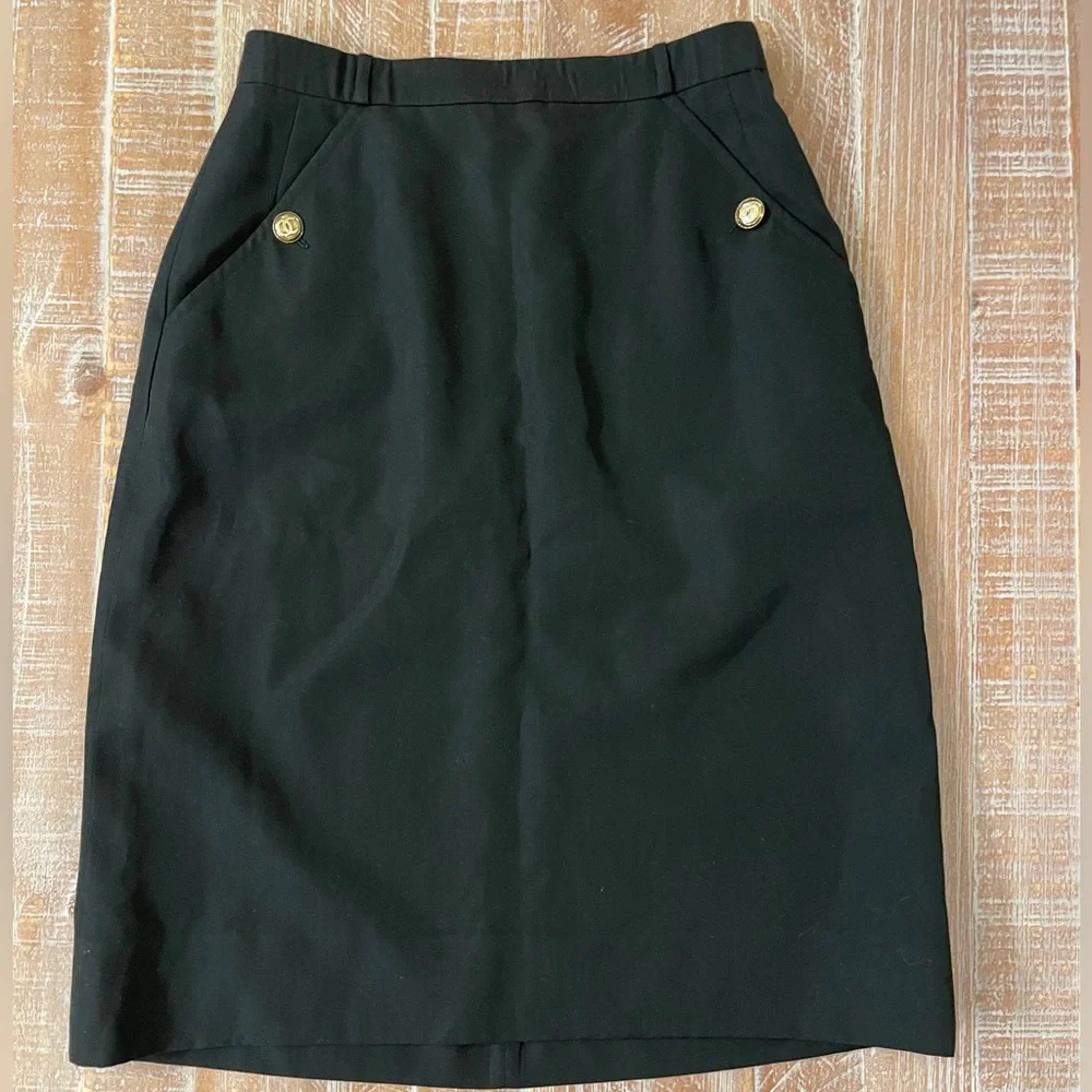 CHANEL Pencil Skirt sz 38 - Picture 6 of 12
